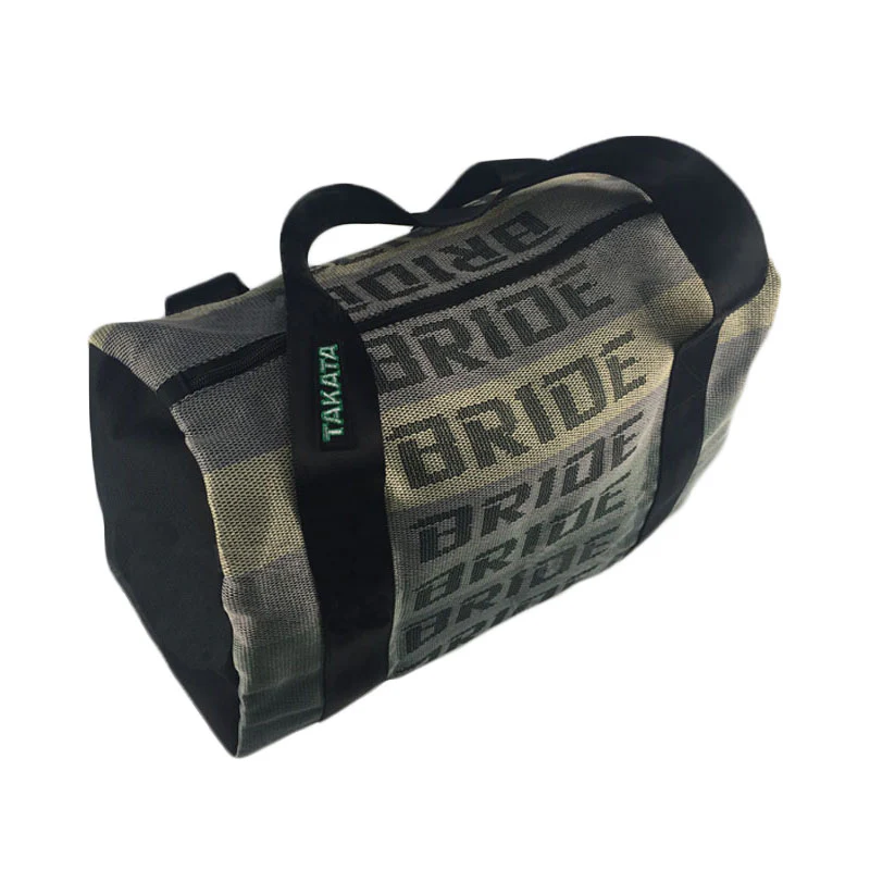 Bride Gradation Cloth Duffle Bag with Takata Black Harness Strap - Image 4