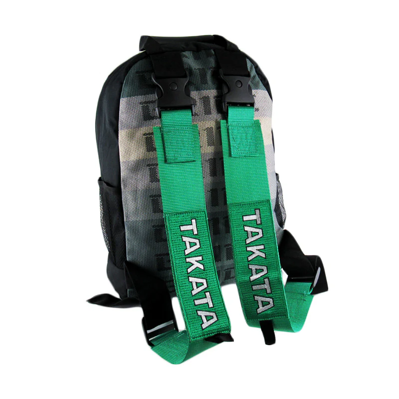 Bride Gradation Cloth Backpack with Takata Green Harness Adjustable Shoulder Straps XL - Image 4