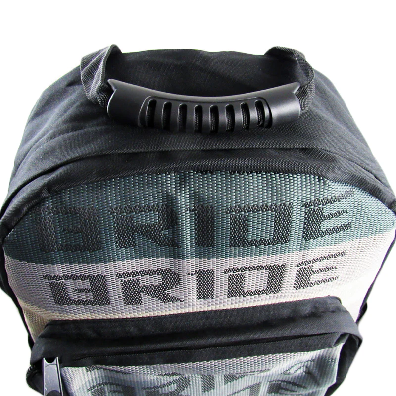 Bride Gradation Cloth Backpack with Takata Green Harness Adjustable Shoulder Straps XL - Image 6