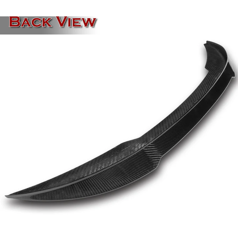 F-Style Rear Trunk Lip Spoiler Wing For 2021 - 2025 Lexus IS300 IS350 IS500 -Real Carbon Fiber - Image 2