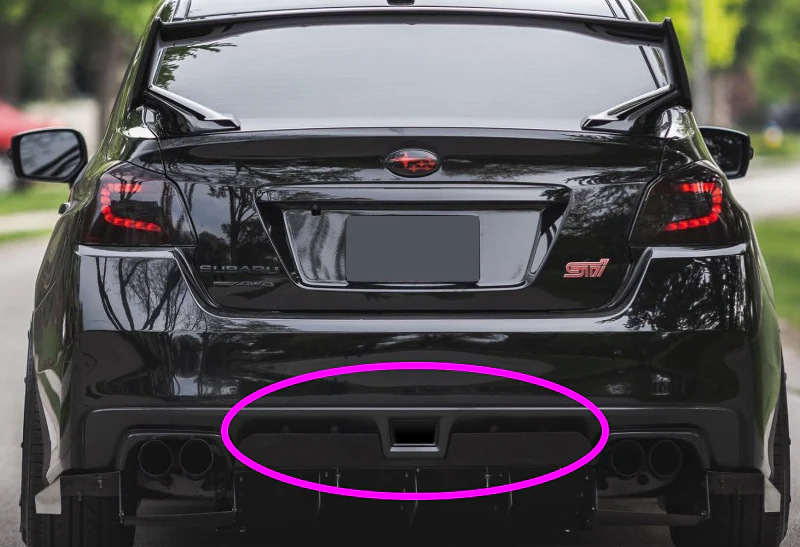 F1 Style For 2011–2021 Subaru Impreza WRX STI LED Rear Stop Third 3RD Brake Light -Smoked Lens - Image 5