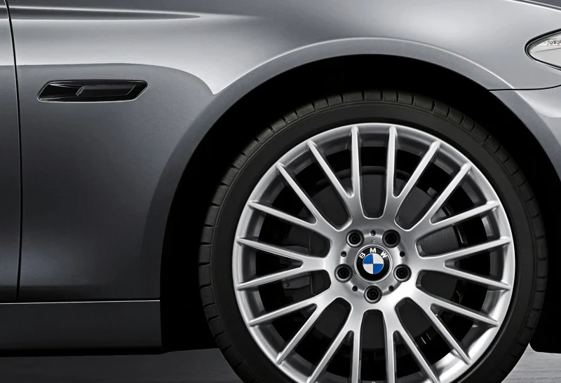 F10-Style BMW E81 E82 E90 E92 E60 E61 White LED Turn Signal Front Side Marker Lights -Smoked Lens - Image 5