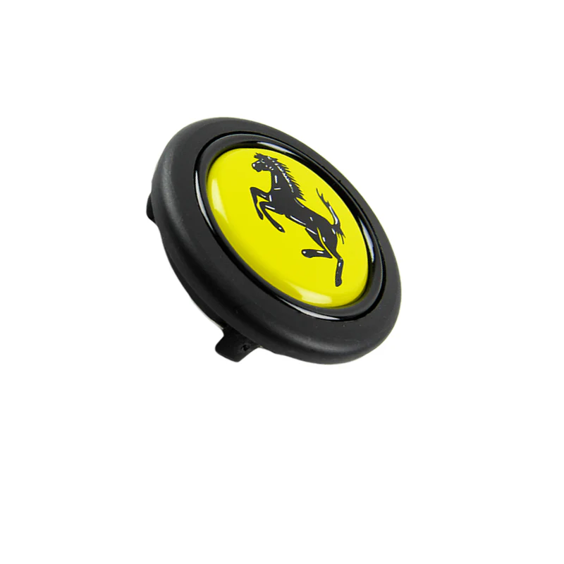 Ferrari Crest 58mm Badge Logo Horn Button Fits MOMO OMP RAID NRG Sports Steering Wheel Brand New - Image 4