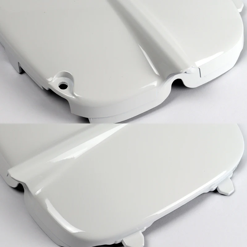 Fog Light Lamp Front Bumper Bezel Covers Cap For 1997 - 2001 Subaru Impreza STi GC8 GF8 -White ABS - Image 3