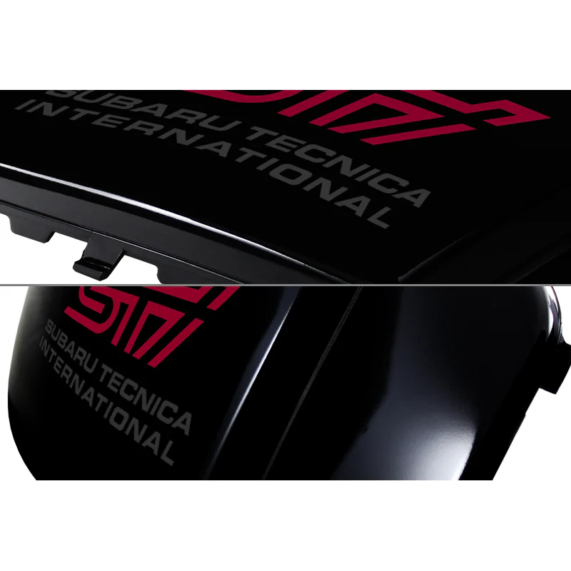 Fog Light Lamp Front Bumper Bezel Covers Cap For 2004 - 2005 Subaru Impreza WRX STi -Black - Image 2