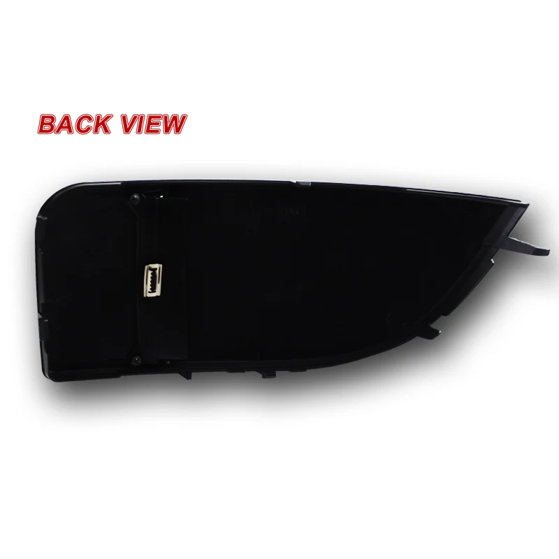 Fog Light Lamp Front Bumper Bezel Covers Cap For 2004 - 2005 Subaru Impreza WRX STi -Black - Image 3