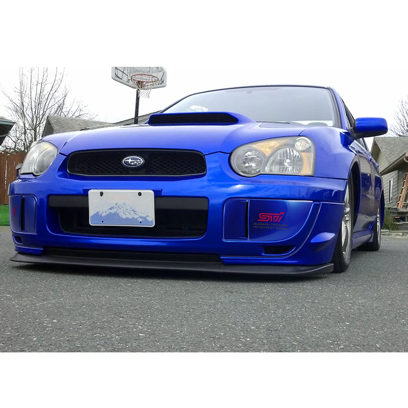 Fog Light Lamp Front Bumper Bezel Covers Cap For 2004 - 2005 Subaru Impreza WRX STi -Blue - Image 4