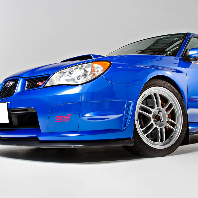 Fog Light Lamp Front Bumper Bezel Covers Cap For 2006 - 2007 Subaru Impreza WRX STi -Blue - Image 4