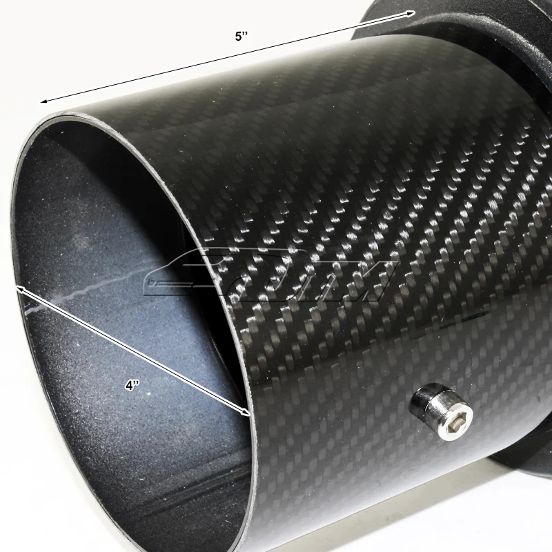For 1994 1995 1996 1997 1998 1999 2000 2001 Acura Integra Coupe 4" Carbon Fiber Tip Exhaust Catback Muffler - Image 5