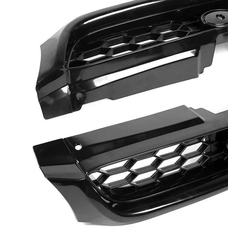 For 1997 1998 1999 2000 2001 Subaru Impreza 6th Front Bumper Grille Grill Mesh Kit Glossy Black - Image 2