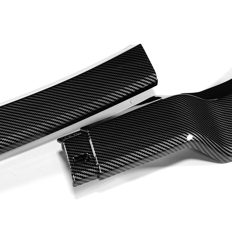 For 1998-2005 Lexus GS300 GS400 GS430 Carbon Painted 3-PCS Front Bumper Spoiler Lip - Image 4