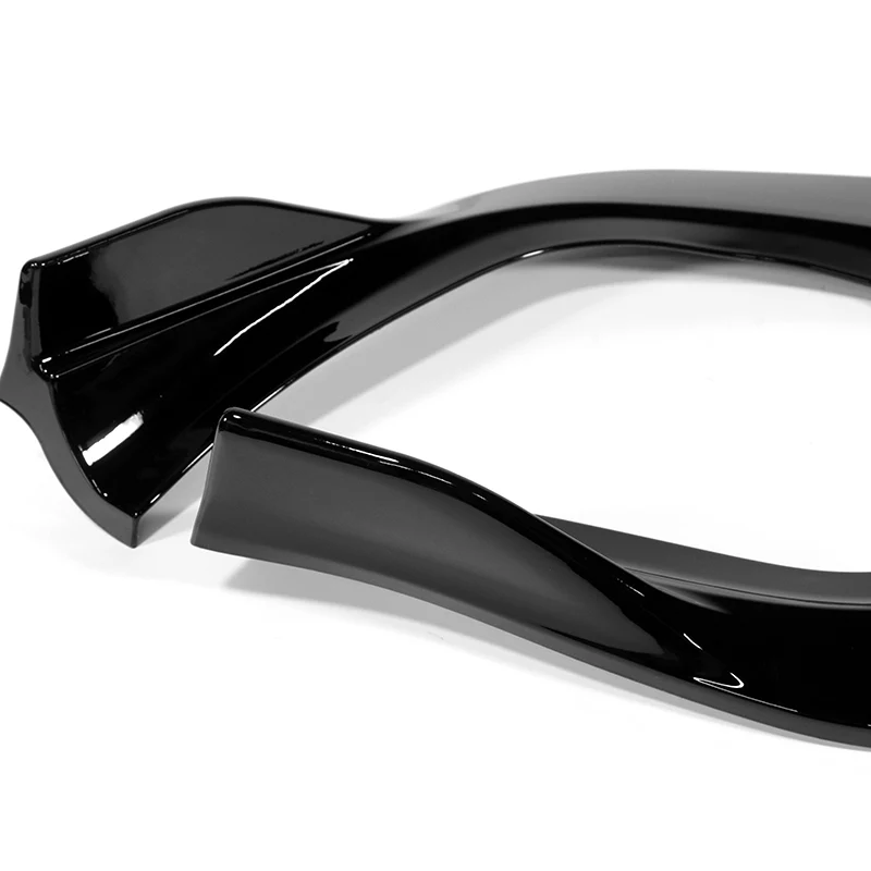 For 1998-2005 Lexus GS300 GS400 GS430 Painted Black 3-PCS Front Bumper Spoiler Lip - Image 4