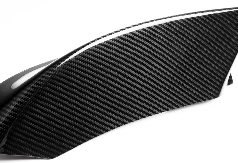 For 1999-2006 BMW E46 M3 CSL-Style Carbon Fiber Front Bumper Body Splitter Spoiler Lip 2PCS - Image 4