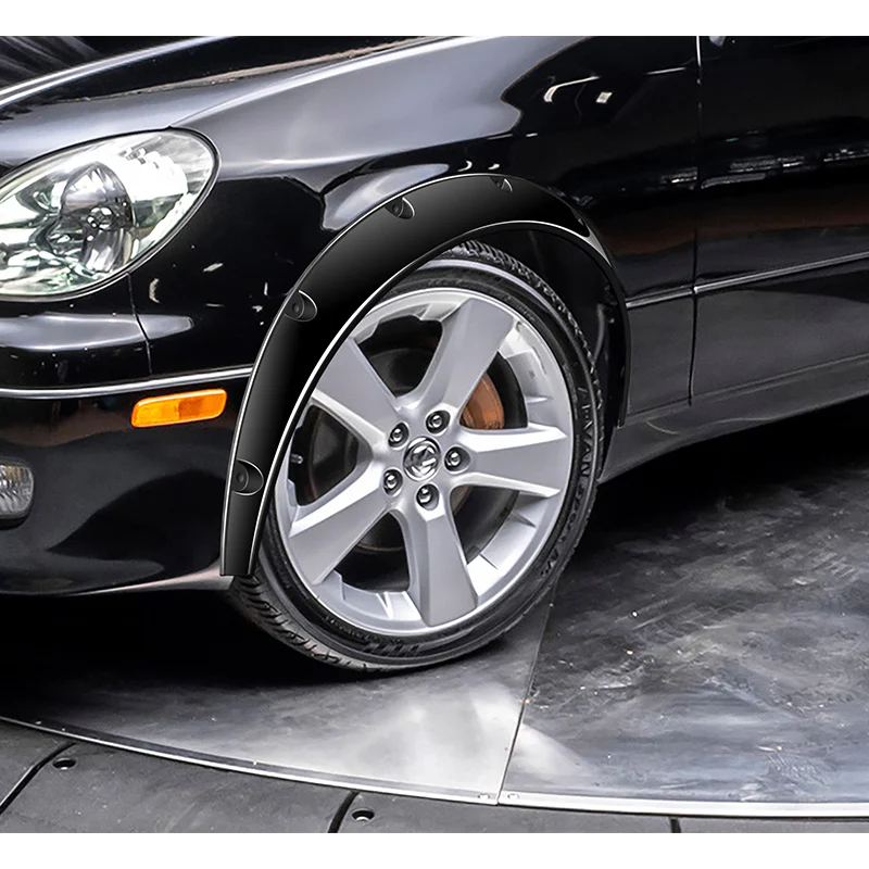 890 mm Universal Flexible Extra-Wide Wheel Fender Flares 4 Pieces -Painted Black - Image 8