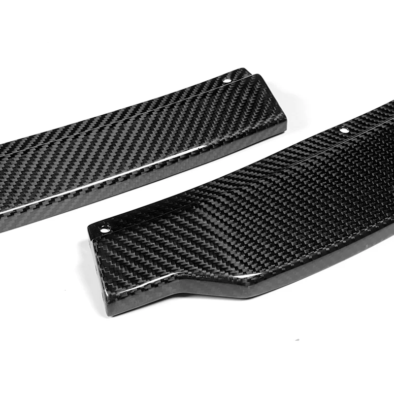 For 2001-2005 Lexus IS300 Real Carbon Fiber Front Bumper Spoiler Splitter Lip   3-PCS - Image 4