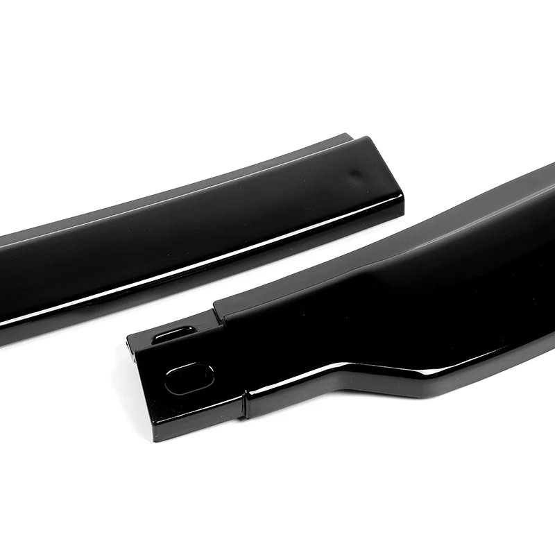 For 2001-2005 Lexus IS300 STP-Style Painted Black Front Bumper Body Spoiler Lip  3-PCS - Image 2