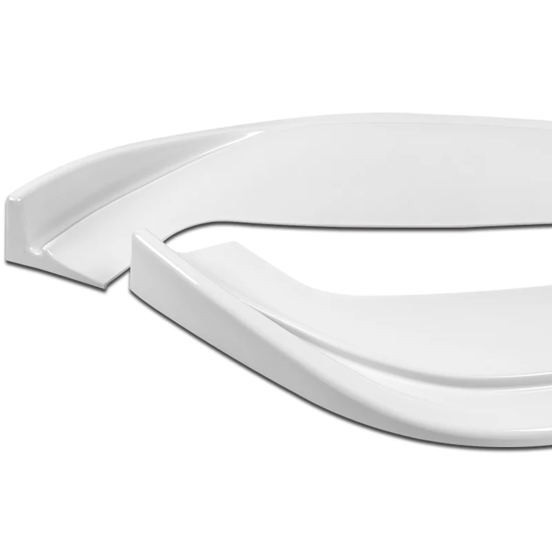 For 2001-2006 BMW E46 M3 H-Style Painted White Front Bumper Splitter Spoiler Lip 3PCS - Image 3