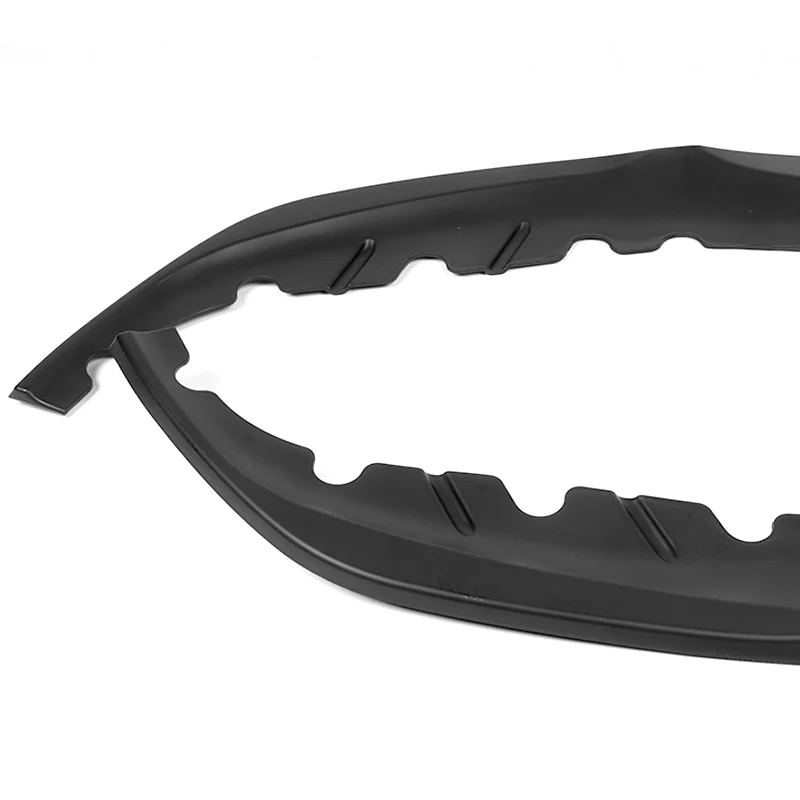 For 2017-2020 BMW 5-Series G30 M-Sport Matte Black Front Bumper Splitter Spoiler Lip 3PCS - Image 2