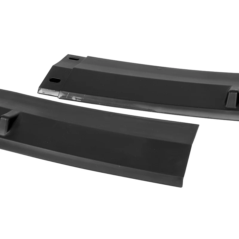 For 2017-2020 BMW 5-Series G30 M-Sport Matte Black Front Bumper Splitter Spoiler Lip 3PCS - Image 3