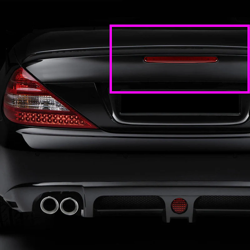 For 2001-2011 Mercedes-Benz SL-Class R230 LED Tail Light Third 3RD Brake Light Stop Lamp -Red Lens - Image 5