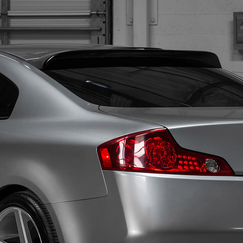 For 2003-2007 Infiniti G35 2 Door Coupe Acrylic Rear Window Roof Visor Spoiler - Image 5
