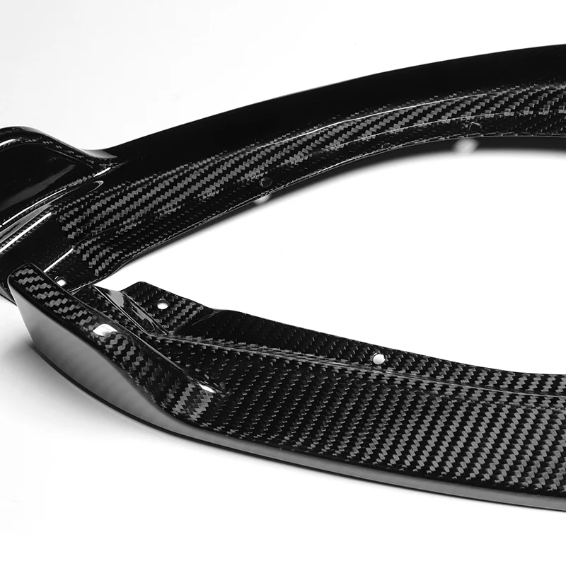 For 2003-2007 Infiniti G35 Coupe GT-Style Carbon Fiber Front Bumper Body Splitter Spoiler Lip 3PCS - Image 3