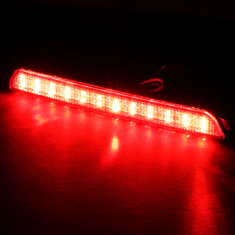 For 2004 – 2009 Mazda 3 / MazdaSpeed 3 LED Rear Bumper Stop Brake Light Kit -Smoke Lens - Image 4
