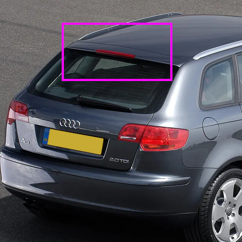 For 2004-2012 Audi A3 S3 RS3 Sportback LED Tail Light Third 3RD Brake Light Stop Lamp -Red Lens - Image 5