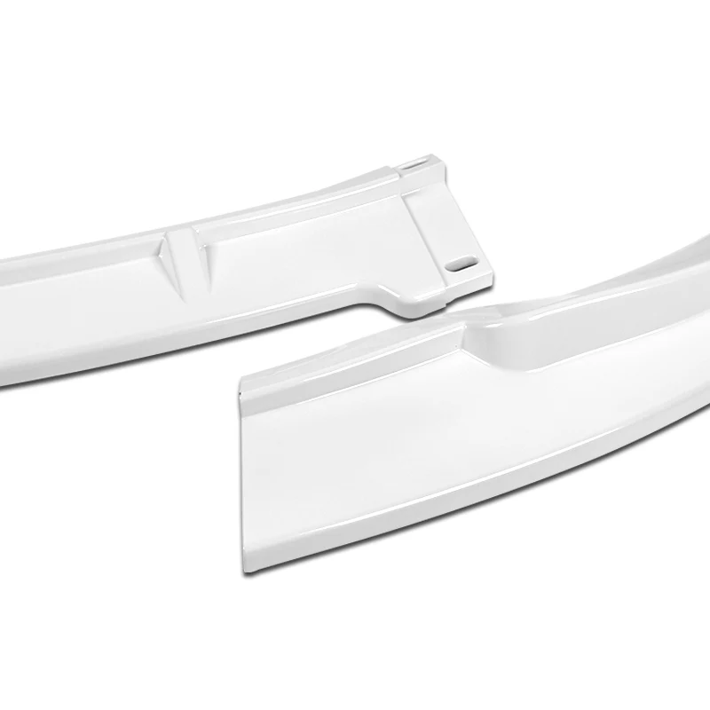 For 2006-2007 Lexus GS300 GS350 STP-Style Painted White Front Bumper Splitter Spoiler Lip 3PCS - Image 2