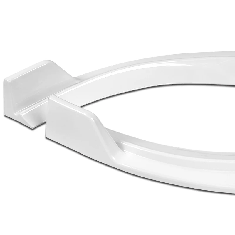 For 2006-2007 Lexus GS300 GS350 STP-Style Painted White Front Bumper Splitter Spoiler Lip 3PCS - Image 3