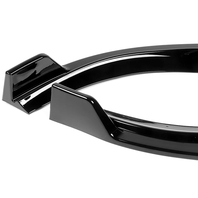 For 2006-2007 Lexus GS300 GS350 STP-Style Painted Black Front Bumper Splitter Spoiler Lip 3PCS - Image 3