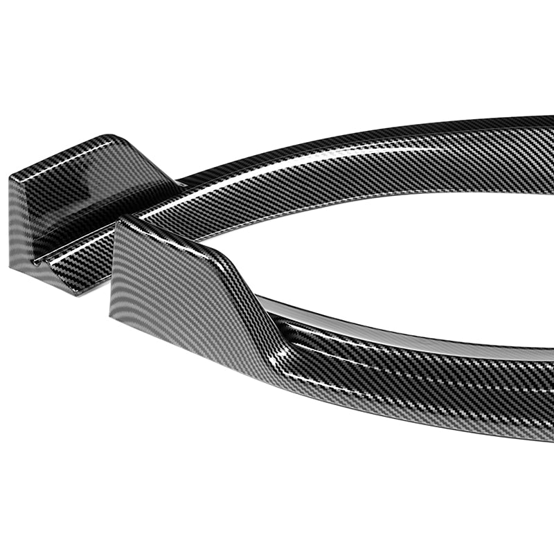 For 2006-2007 Lexus GS300 GS350 STP-Style Carbon Look Front Bumper Splitter Spoiler Lip 3PCS - Image 4