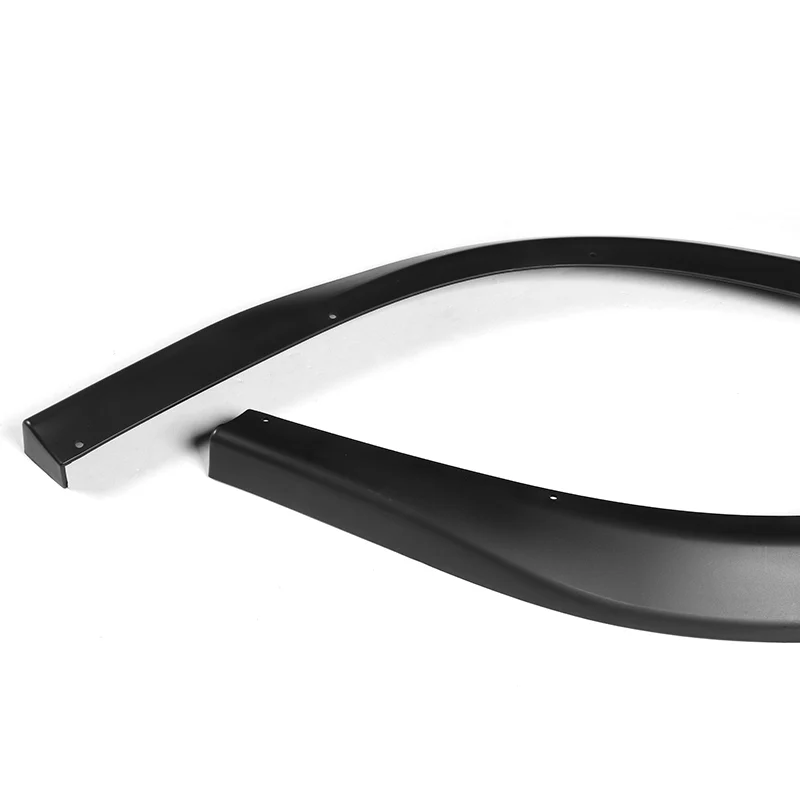 For 2006-2007 Subaru Impreza WRX STi S204 Matte Black Front Bumper Body Splitter Spoiler Lip 3PCS - Image 3