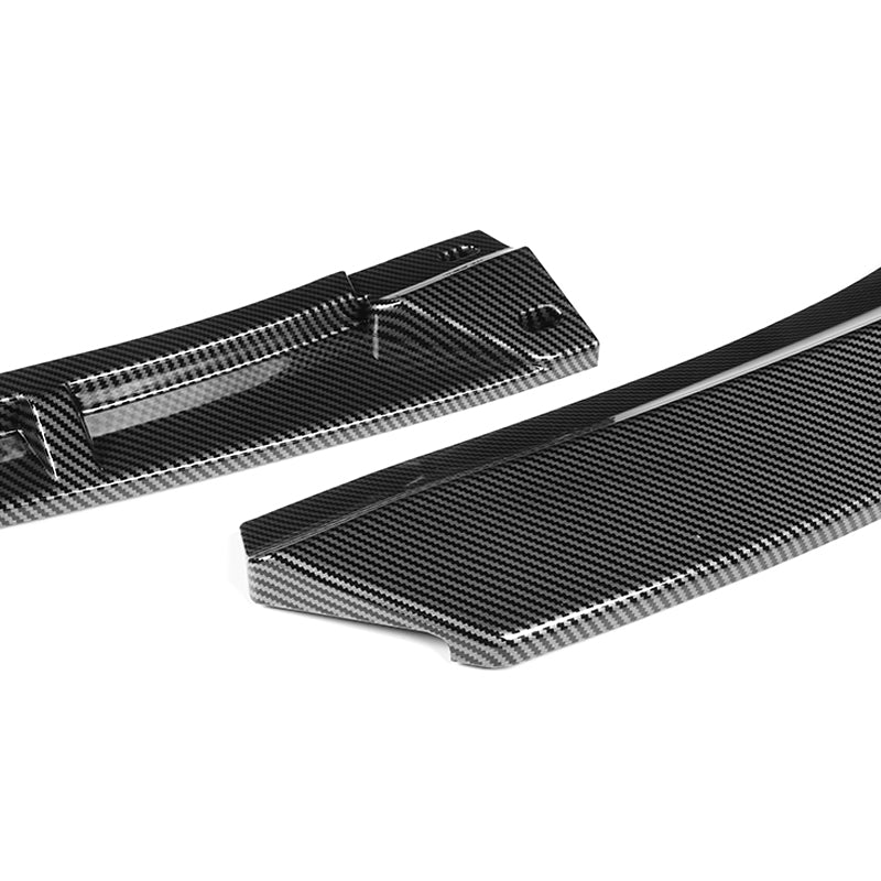 For 2006-2008 Lexus IS250 IS350 Base STP-Style Carbon Look 3-Piece Front Bumper Body Spoiler Splitter Lip Kit + FREE GIFT - Image 5