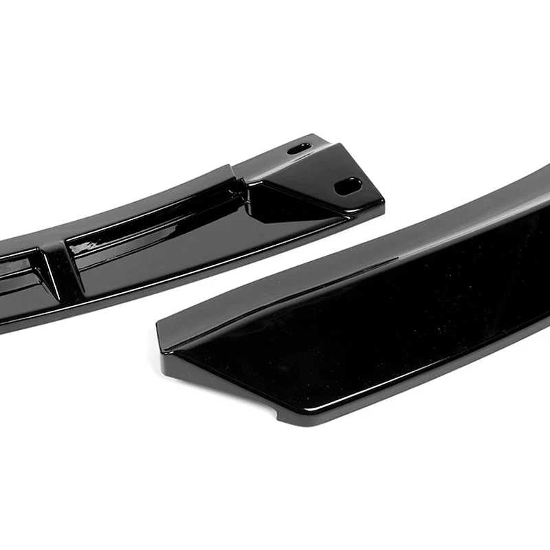 For 2006-2008 Lexus IS250 IS350 Base STP-Style Painted Black 3-Piece Front Bumper Body Spoiler Splitter Lip Kit + FREE GIFT - Image 5
