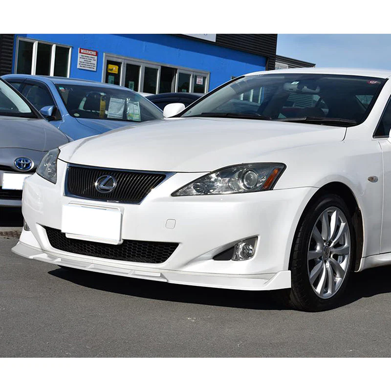 For 2006-2008 Lexus IS250 IS350 Base STP-Style Painted White 3-Piece Front Bumper Body Spoiler Splitter Lip Kit + FREE GIFT - Image 10
