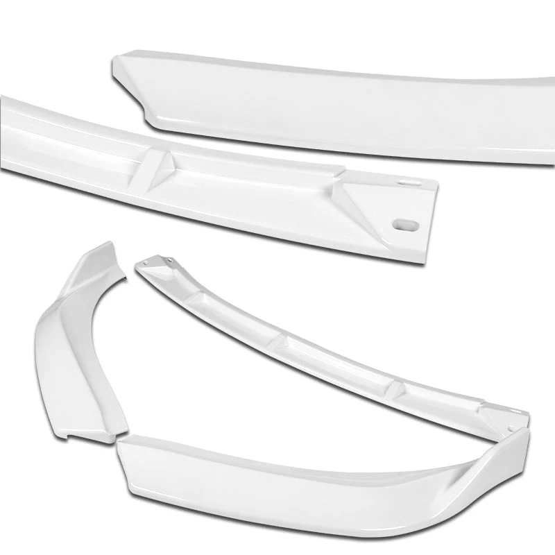 For 2006-2008 Lexus IS250 IS350 Base STP-Style Painted White 3-Piece Front Bumper Body Spoiler Splitter Lip Kit + FREE GIFT - Image 3