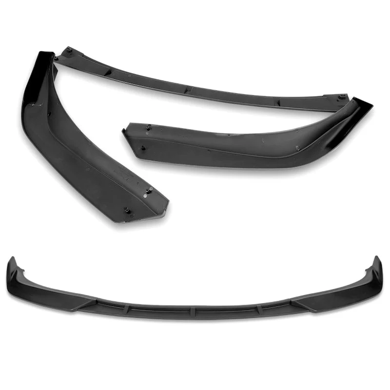 For 2006-2008 Lexus IS250 IS350 STP-Style Matte Black 3-Piece Front Bumper Body Spoiler Splitter Lip Kit + free gift - Image 3