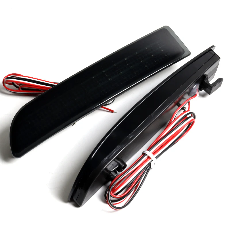 For 2008 – 2014 Scion xD 39-SMD LED Rear Bumper Brake Light Kit -Smoke Lens - Image 2