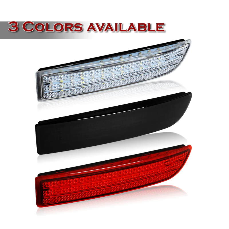 For 2008 – 2014 Scion xD 39-SMD LED Rear Bumper Brake Light Kit -Smoke Lens - Image 5