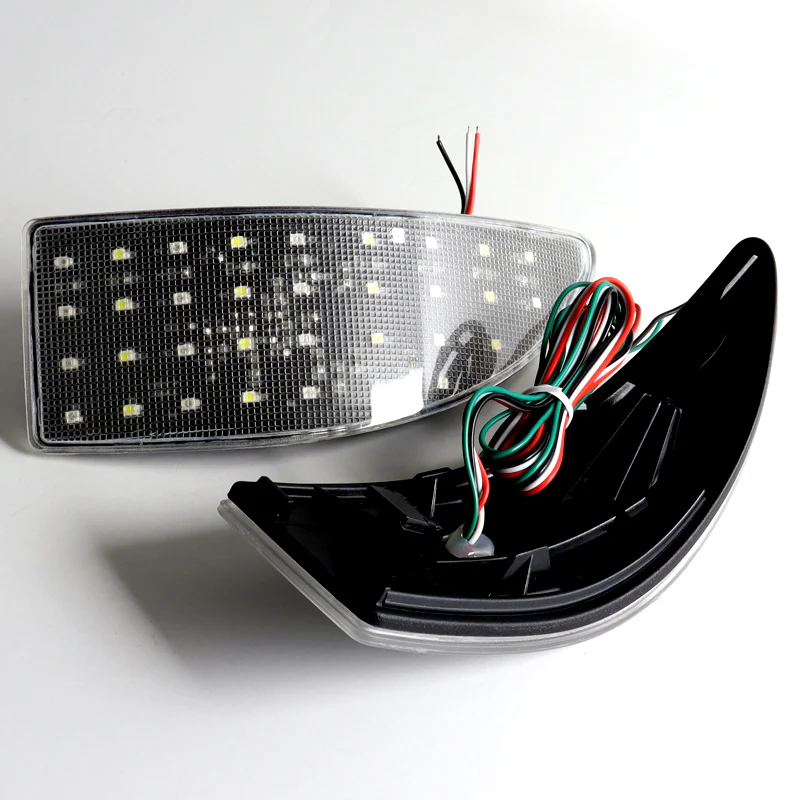 For 2006 – 2013 Lexus IS250 IS350 LED Rear Bumper Stop Brake JDM Light Kit -Clear Lens - Image 2