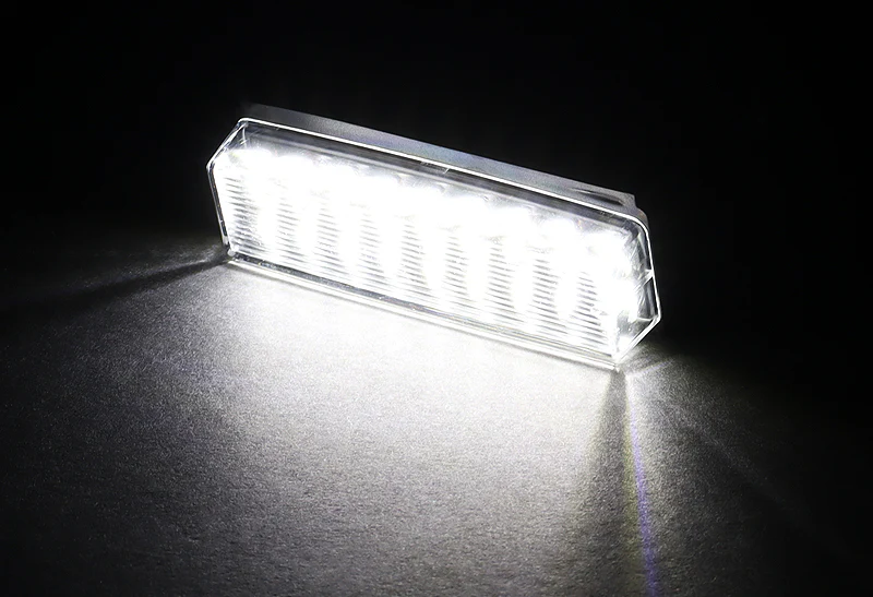 For 2006-2015 Mazda MX-5 MX5 Miata White 18-SMD LED License Plate Lights Lamps - Image 2