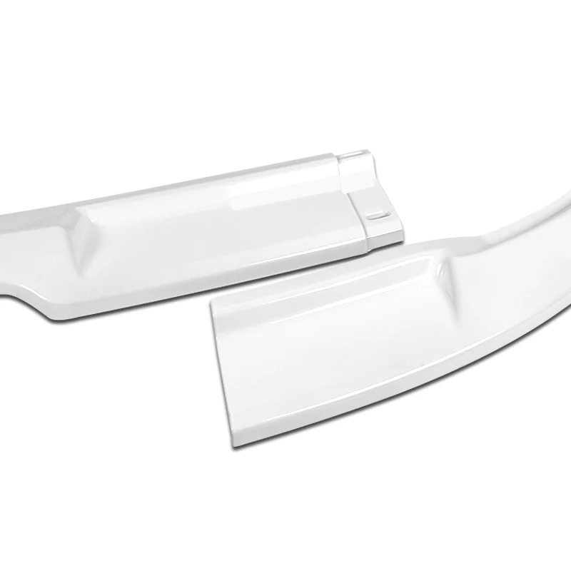 For 2003-2007 Infiniti G35 Coupe GT-Style Painted White Front Bumper Body Splitter Spoiler Lip 3PCS - Image 2