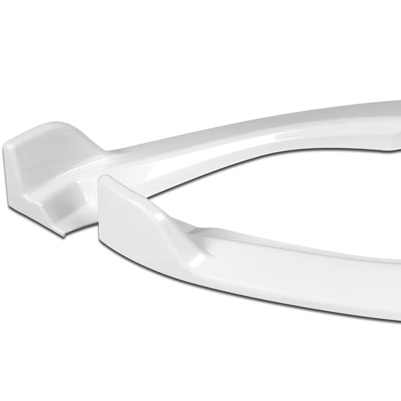 For 2003-2007 Infiniti G35 Coupe GT-Style Painted White Front Bumper Body Splitter Spoiler Lip 3PCS - Image 3