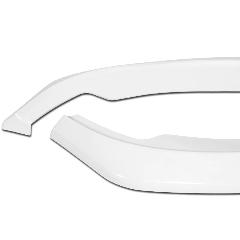 For 2007-2010 BMW 3-Series E92 E93 M-Style Painted White Front Bumper Splitter Spoiler Lip 3PCS - Image 3