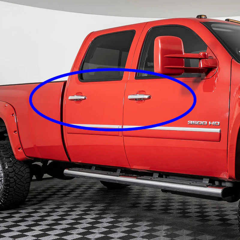 For 2007 - 2013 Chevrolet Chevy Silverado / Suburban Chrome Exterior Door Pull Handle Cover Caps 12PCS - Image 5