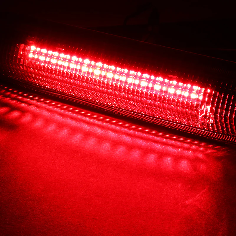 For 2007–2015 Land Rover Freelander 2 LR2 LED Rear Bumper Reflector Stop Third 3RD Brake Light Cargo Lamp -Black Housing Clear Lens - Image 4
