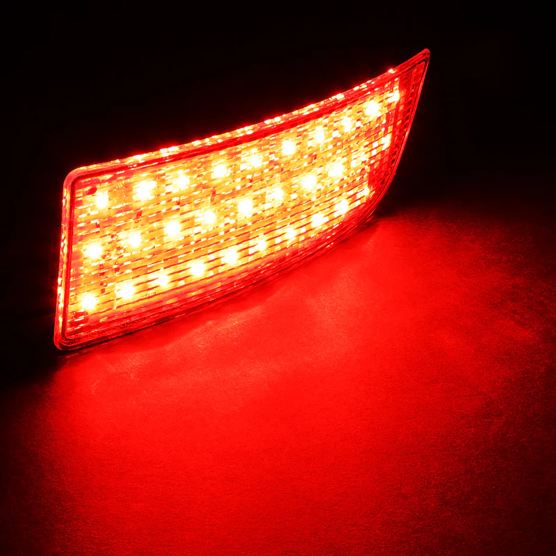 For 2007–2018 Mercedes-Benz Sprinter W906 LED Rear Bumper Stop Brake Light Kit -Red Lens - Image 4