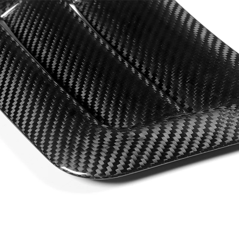 For 2008 - 2011 Mercedes-Benz C63 AMG W04 Front Bumper Side Air Duct Vents Caliper 2-pcs -Real Carbon Fiber - Image 2