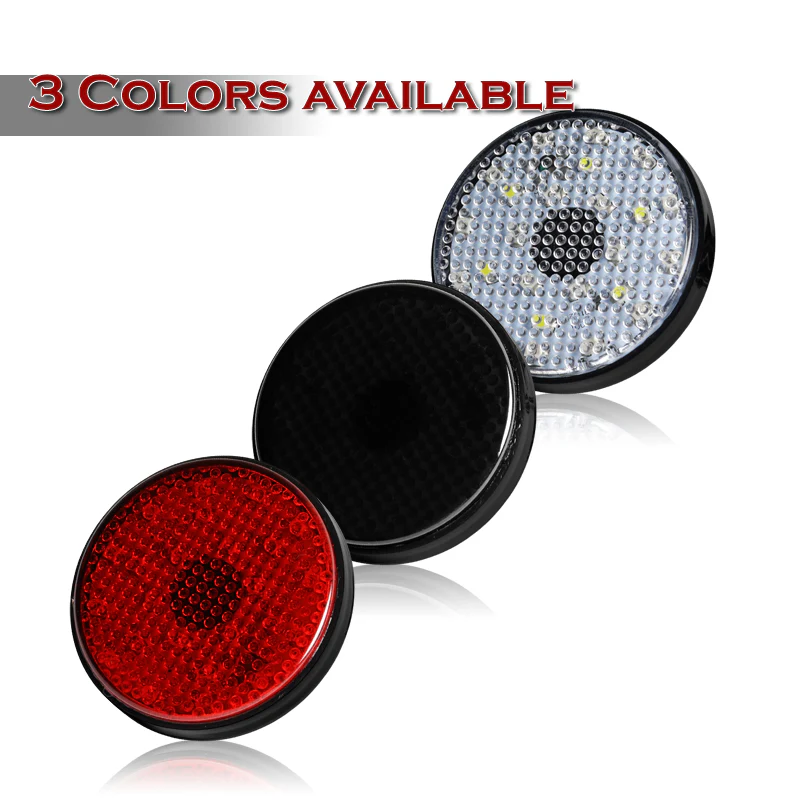 For 2008 – 2010 Toyota Highlander LED Rear Bumper Stop Brake Light Kit -Clear Lens - Image 5